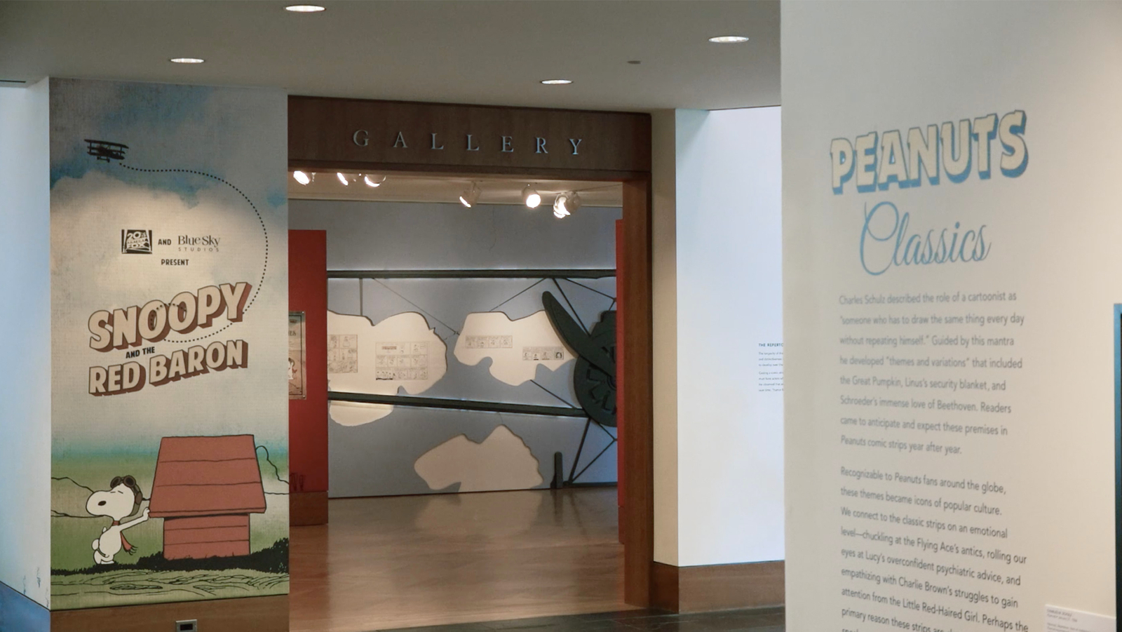SNOOPY MUSEUM TOKYO 館内映像
