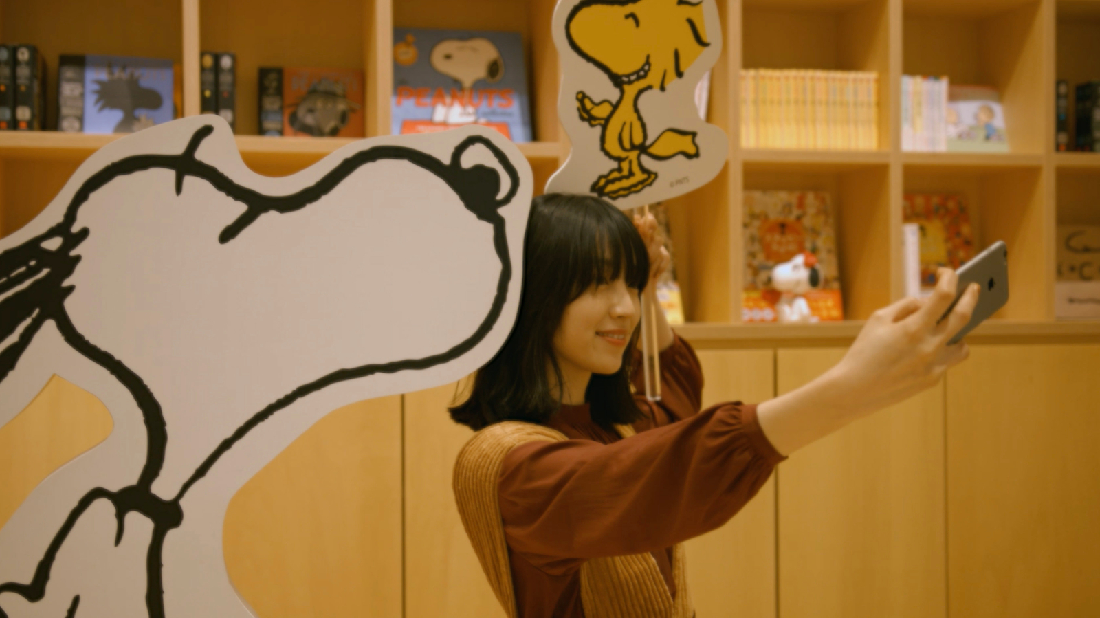 SNOOPY MUSEUM TOKYO 小谷実由さん館内体験映像キャプチャー