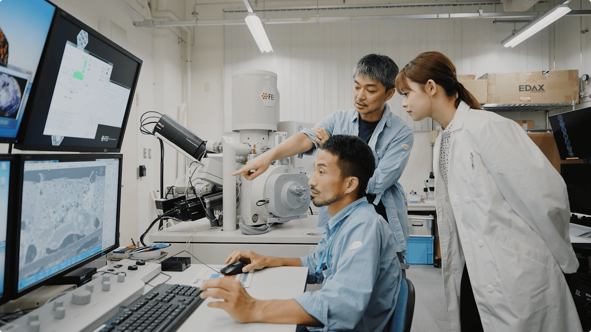 JAMSTEC 海洋研究開発機構 「電子顕微鏡で視る」JAMSTEC LAB VISIT SERIES 05 映像